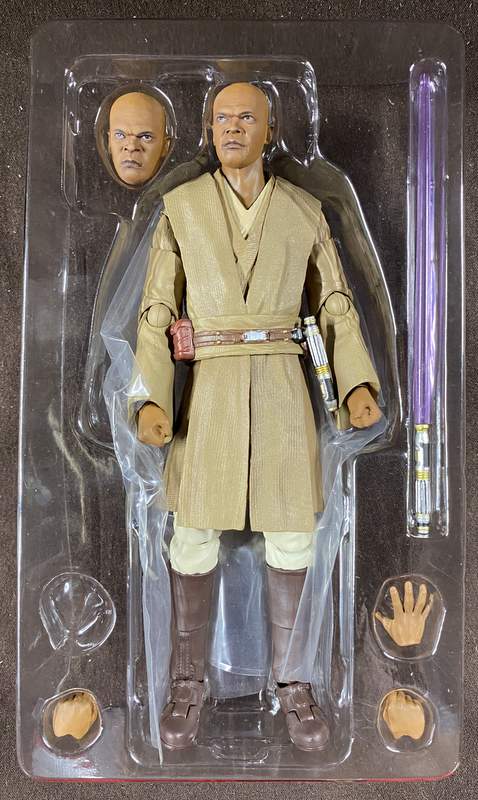 Figurine SHFiguarts STAR WARS : La Revanche des Sith Mace Windu - Version Classique - BANDAI SPIRITS