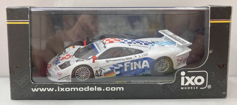 Miniature IXO 1/43 McLaren F1 GTR N°42 - Le Mans 1997, état Très Bon, Boîte D'origine