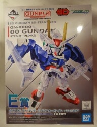 BANDAI SPIRITS 一番くじ 機動戦士ガンダム ガンプラ2022 E賞 ダブルオーガンダム ソリッドクリア SDガンダム EXスタンダード