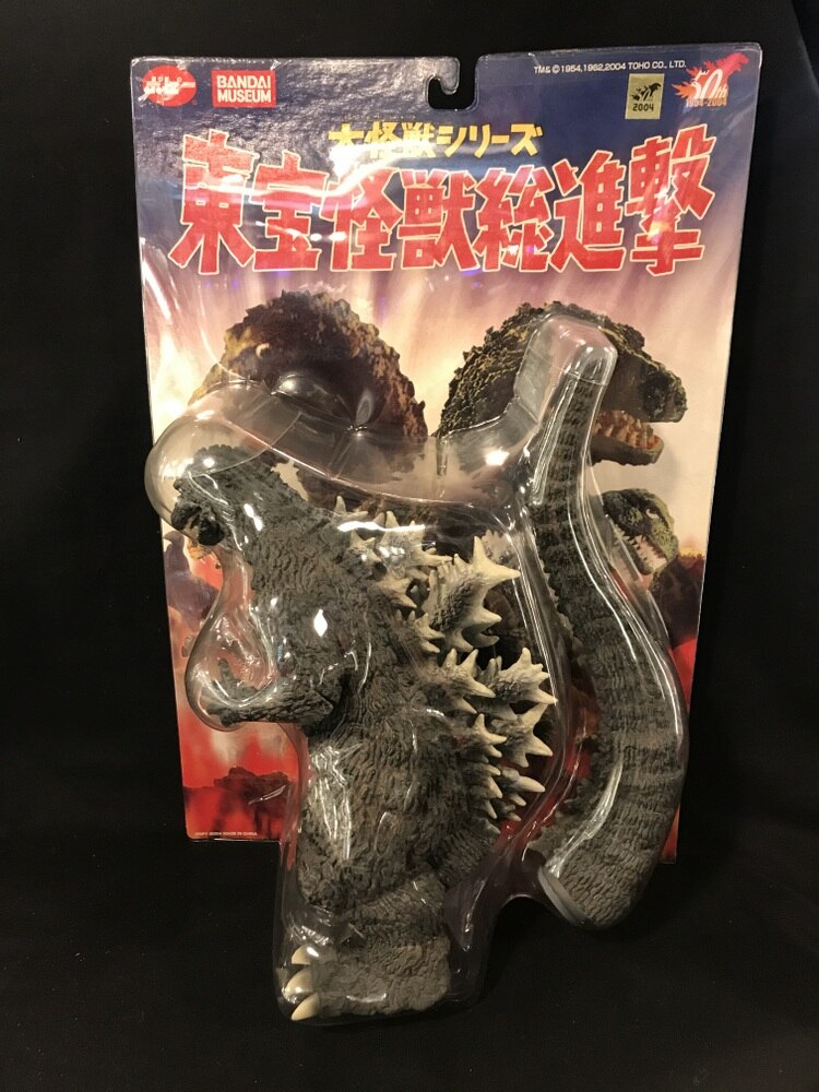 未開封 トイグラフ 初代ゴジラ黒 ブルマァク 青メタ銀 マルサン - 通販