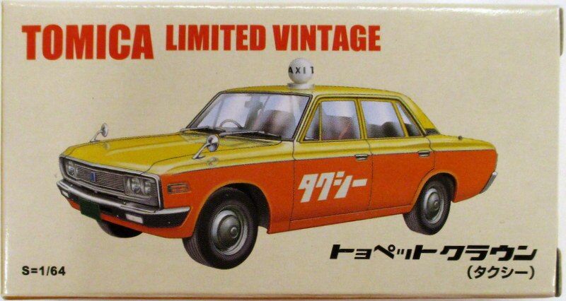 tomytec tomica limited vintage toyopet crown taxi / tomica shop