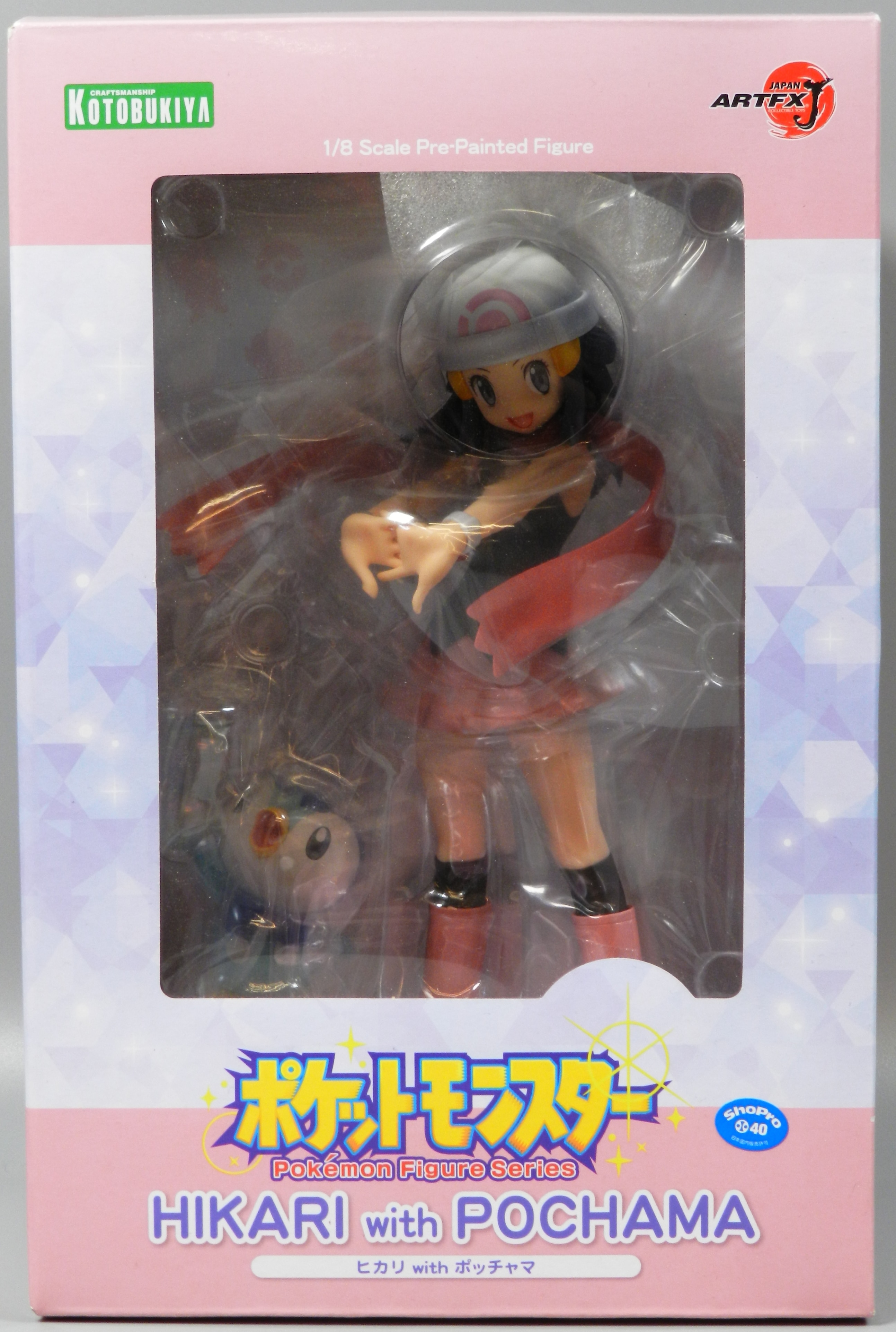 Kotobukiya Artfx J Pokemon Dawn with Piplup 1/8 Scale Figure NEW from Japan