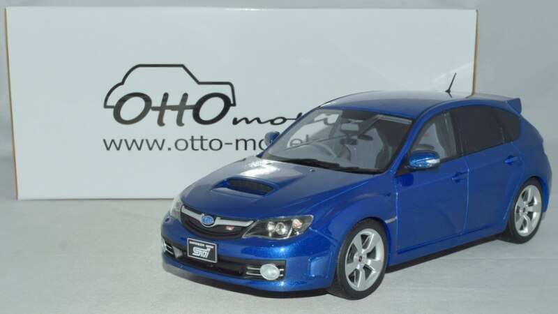 OttO mobile 1/18 スバル インプレッサ WRX STI (ブルー) OTM250