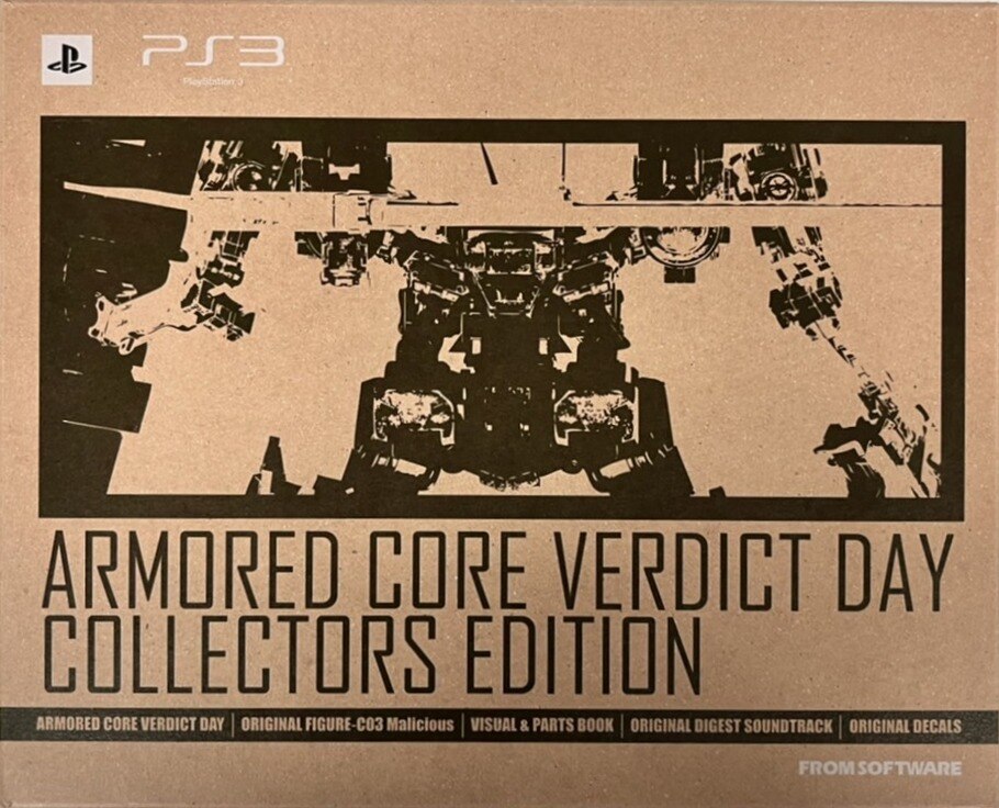 Armored Core: Verdict Day Bundle Comes With Figurine, Art Book