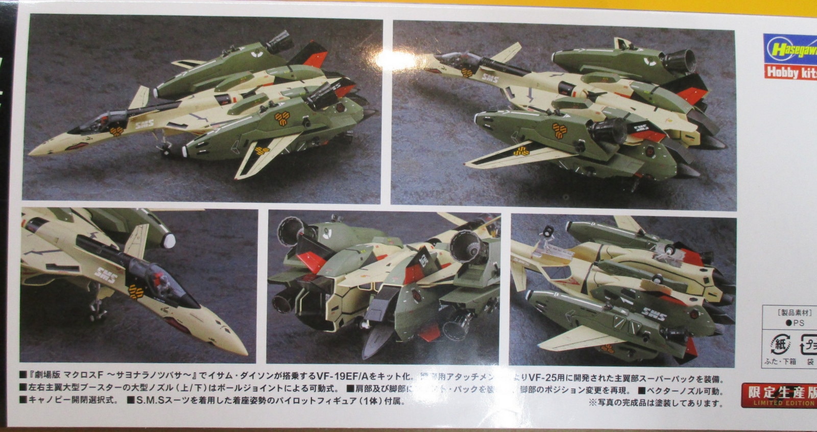 ハセガワ Vf 19ef A イサム スペシャル マクロスf 1 72 まんだらけ Mandarake