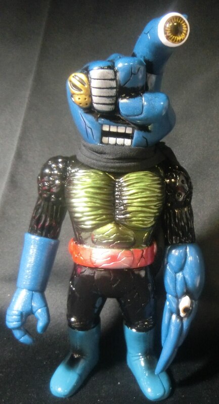 realhead ubios ( body black mold / head / both arms / blue