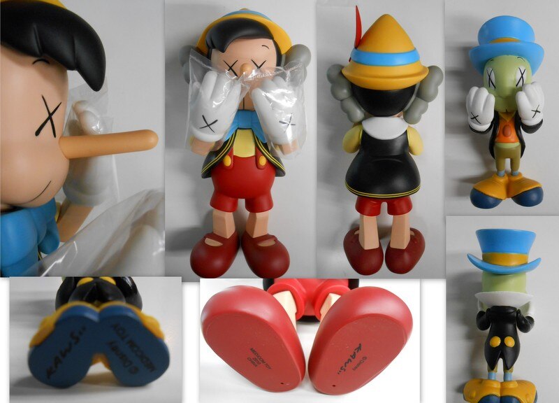 ORIGINAL FAKE 【 PINOCCHIO & JIMINY CRICKET KAWSver. / カウズ