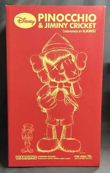 OriginalFake KAWS/Disney KAWS PINOCCHIO & JIMINY CRICKET | まんだらけ Mandarake