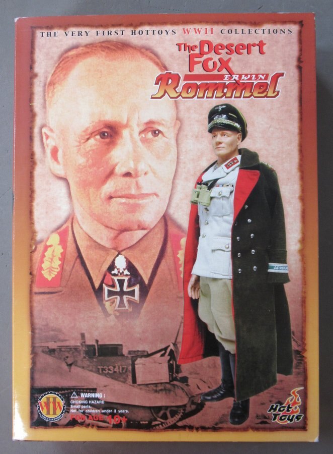 WORLD WAR II HOTTOYS ERWIN ROMMEL / THE DESERT FOX 1/6 Scale