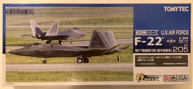技MIX AC204 F-22 開発試験機 EMD008号機 エドワーズ 55％以上節約