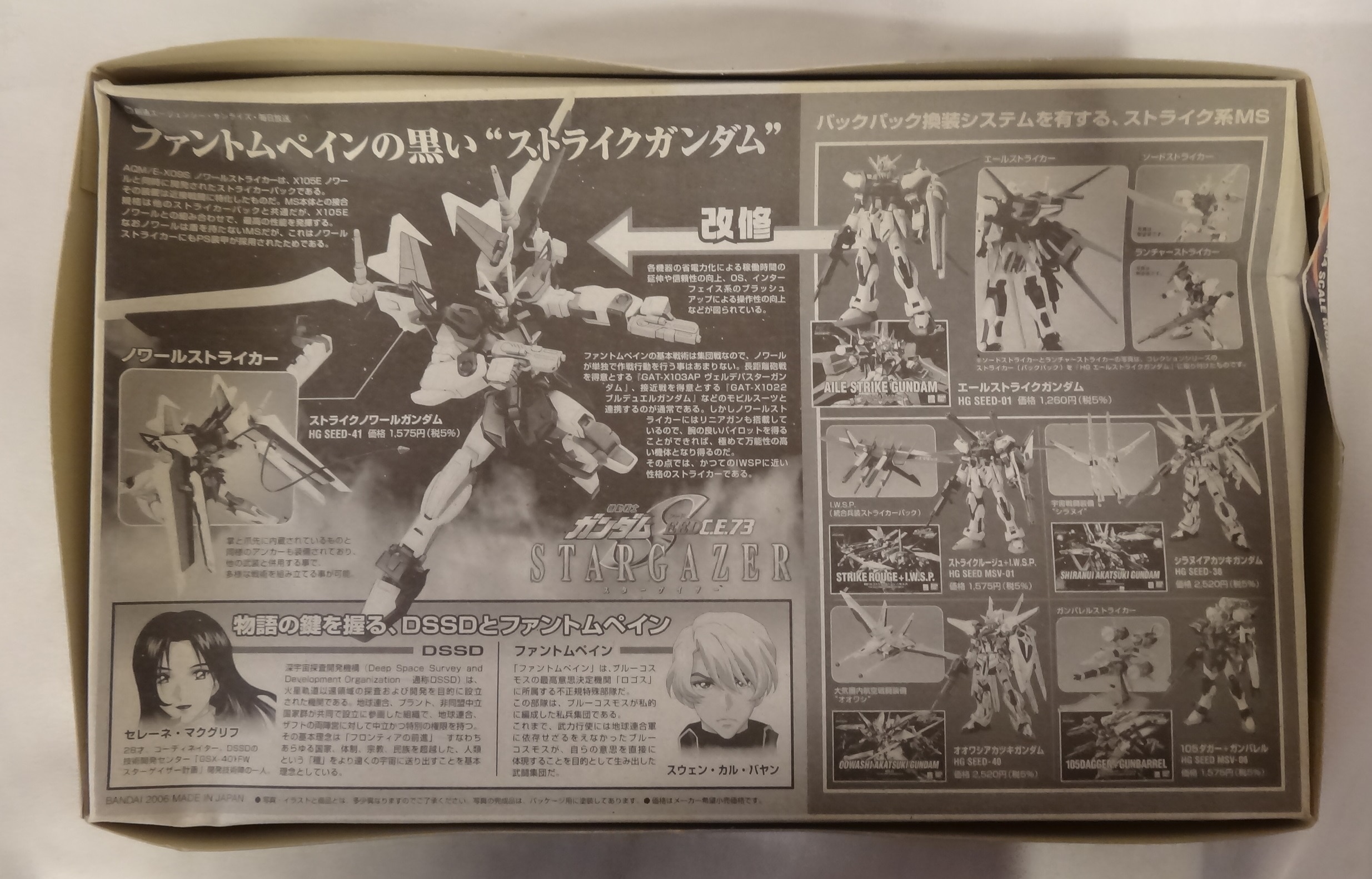 Bandai Hg Mobile Suit Gundam Seed Ce Stargazer Strike Noir First Edition With Dvd Included