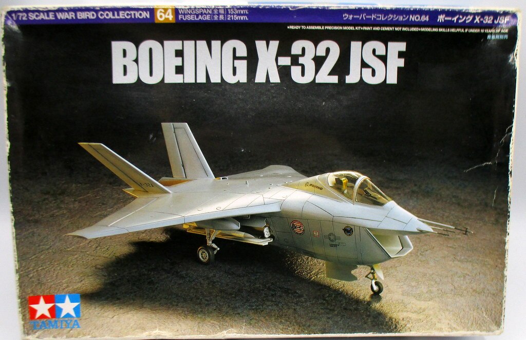 Boeing X-32 JSF Tamiya 60764 S5 イタレリ 1/72 ボーイング X-32 JSF