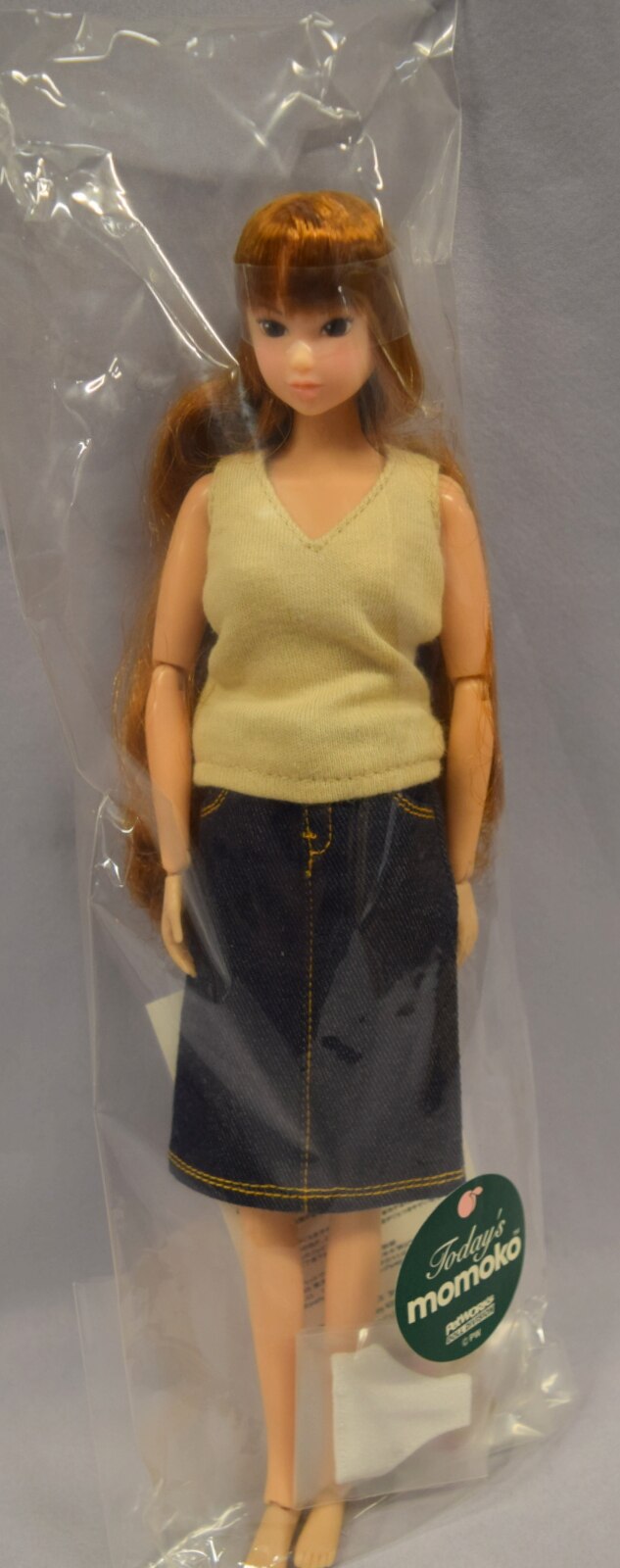 Petworks MomokoDOLL Today's Momoko denim Skirt ROBO ☆ CHRIS