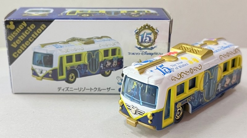 タカラトミー トミカDisney Vehicle Collection リゾートクルーザー ディズニーシー15周年 ザ・イヤー・オブ・ウィッシュ |  ありある | まんだらけ MANDARAKE