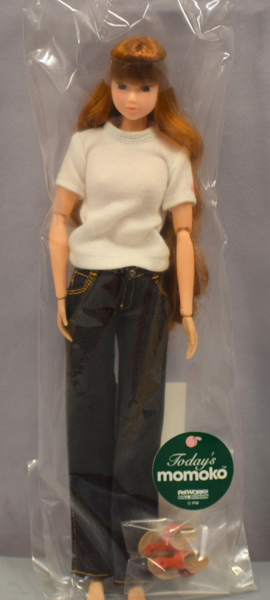 Petworks MomokoDOLL Today's Momoko denim pants ROBO ☆ CHRIS