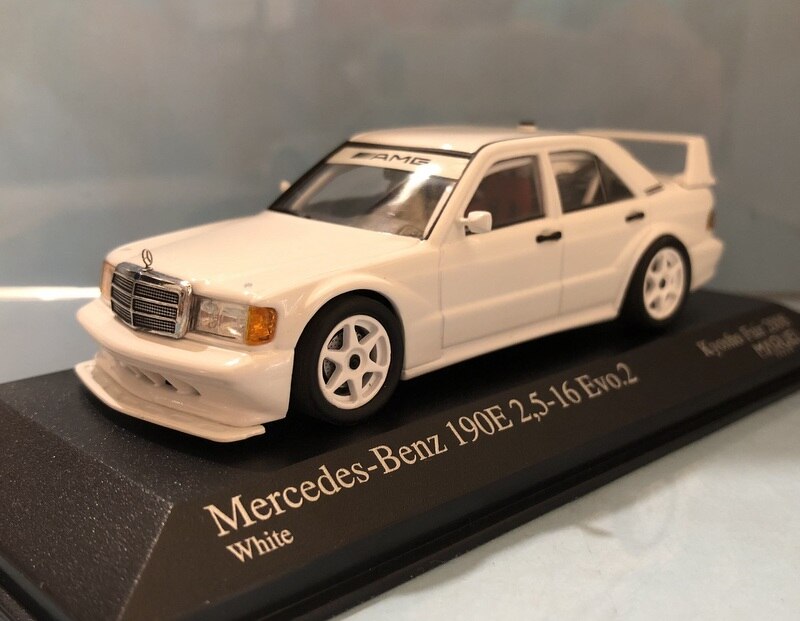 ミニチャンプス 京商 1/43 Mercedes Benz 190E 2.5-16 Evo.2 Kyosho