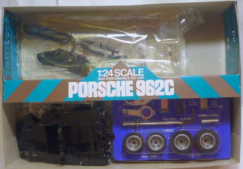 タミヤ 1/24電動RCカー/タムテックRCシリーズ ポルシェ962C/フル タミヤ 1/24電動RCカー/タムテックRCシリーズ ポルシェ962C/フル