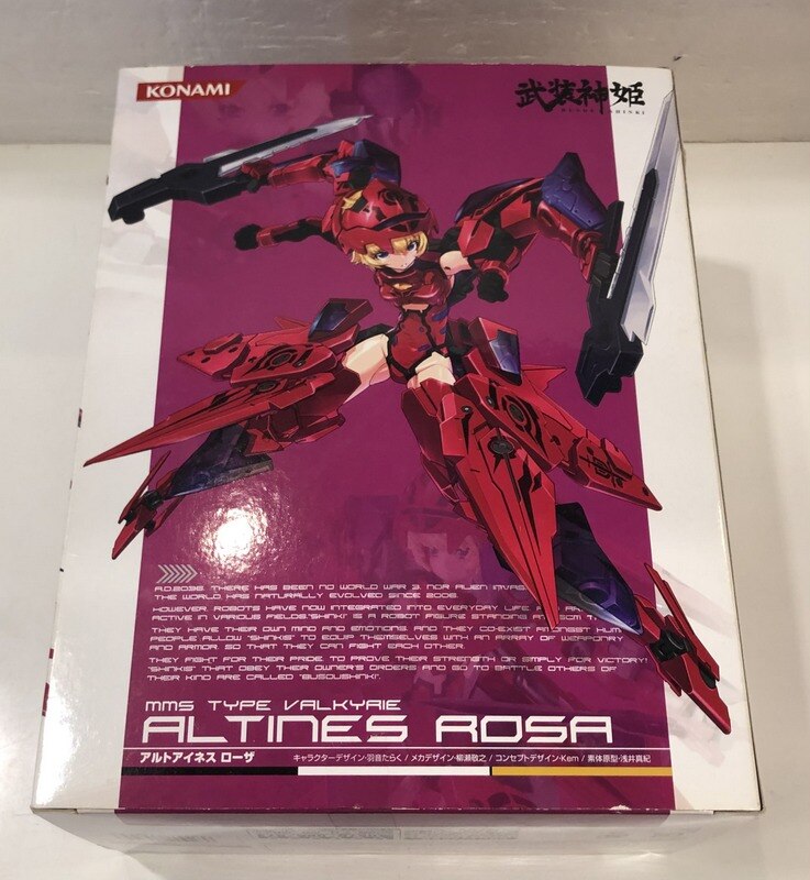 美品】武装神姫 MMS TYPE VALKYRIEアルトアイネス KONAMI コナミ