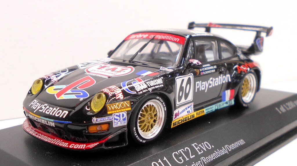 1/43 ミニチャンプス Porsche Porsche 911 GT2Evo #60 Le Mans 1998