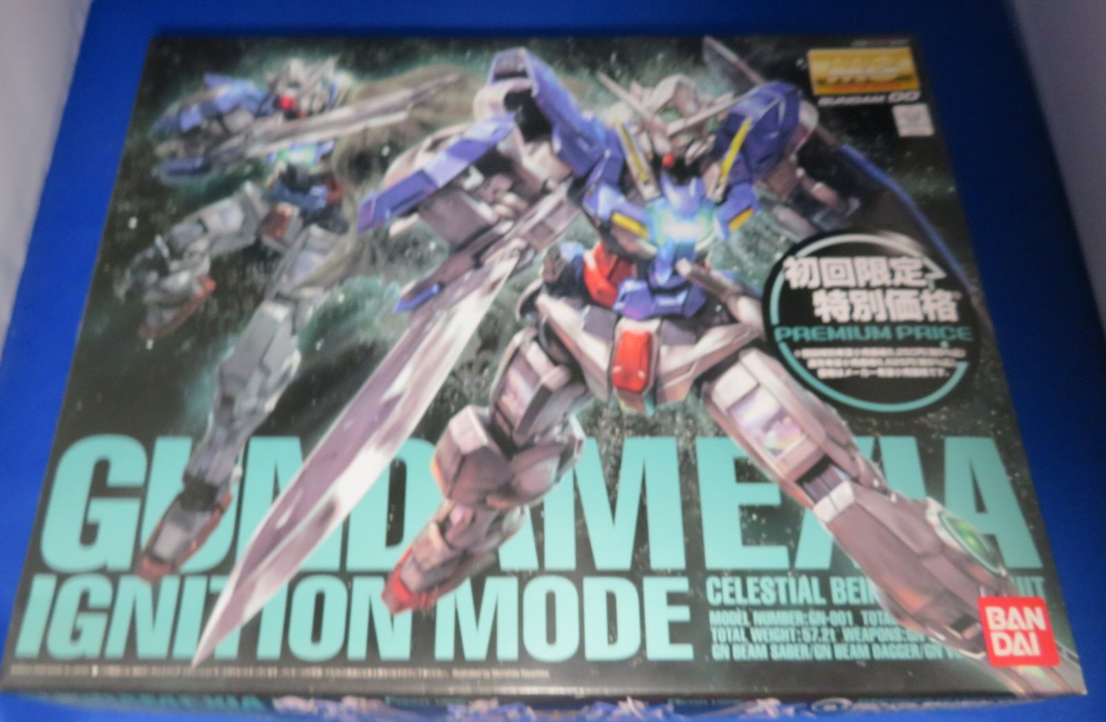 バンダイ Mg ガンダム00 ガンダムエクシアイグニッションモード 初回限定特別価格パッケージ 1 100 Mg まんだらけ Mandarake