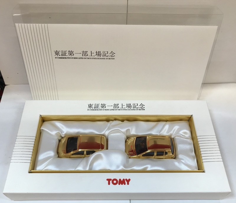 トミー トミカ中国製/非売品 東証第一部上場記念（トヨタ ヴィッツ