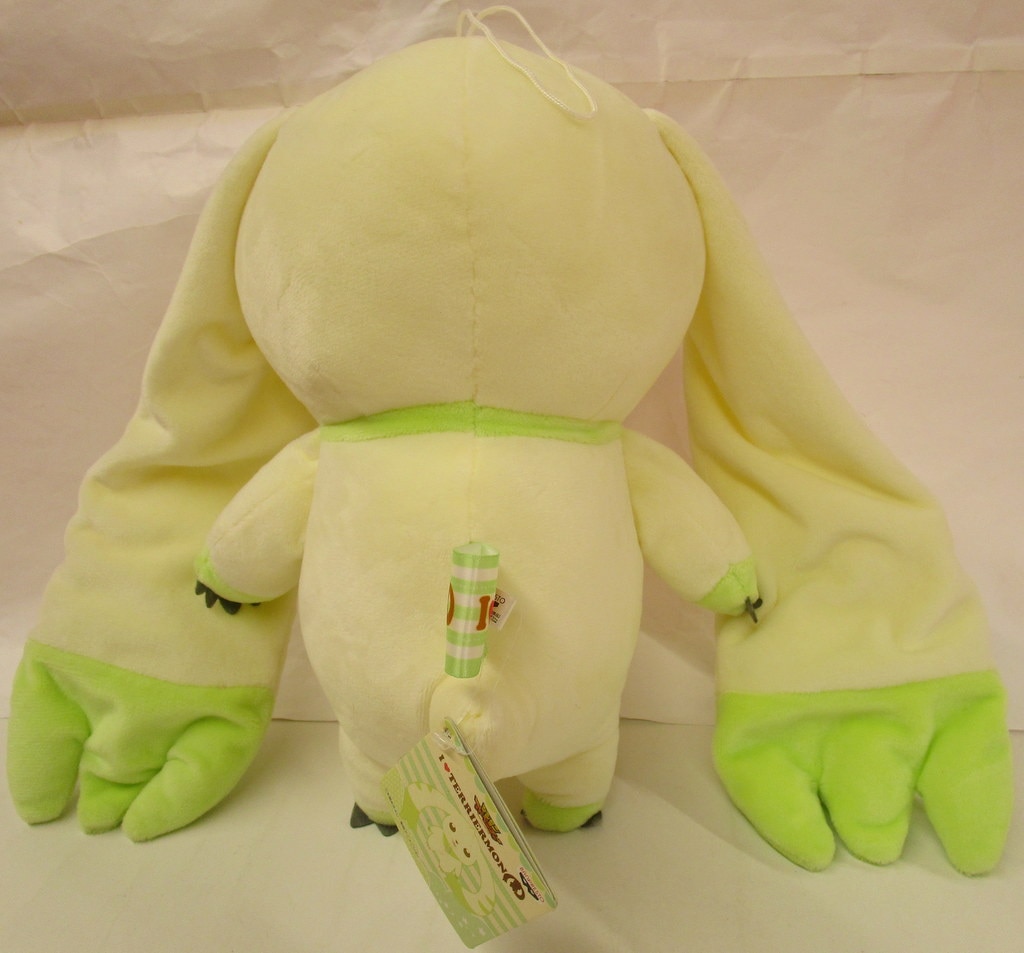 mandarake | banpresto i love terriermon huge stuffed toy digimon