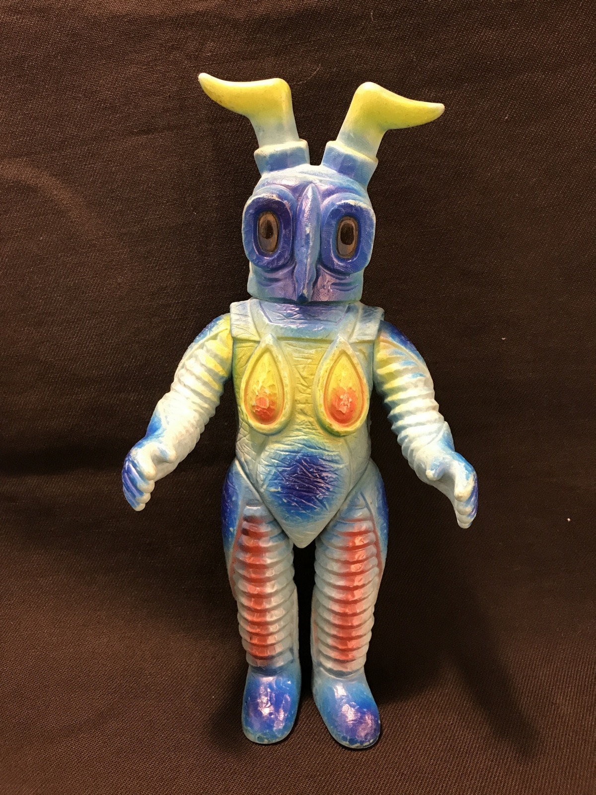 当時もの良品】ブルマァク ソフビ ゼットン 初代ウルトラマン