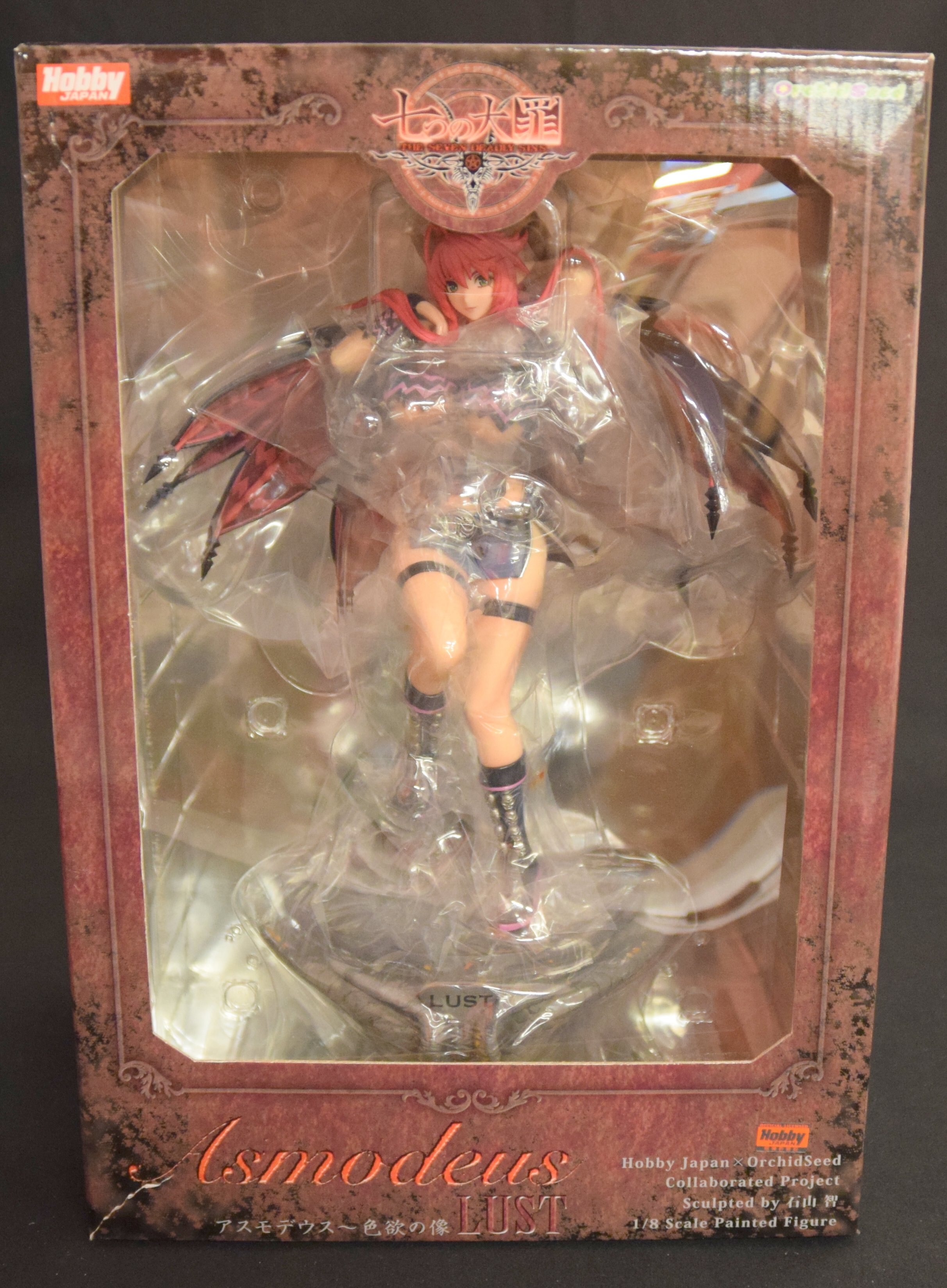 ホビージャパン オーキッドシード 魔王黙示録 七つの大罪 アスモデウス 色欲の像 特典無 まんだらけ Mandarake