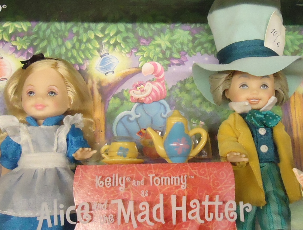 Barbie Kelly and Tommy As Alice and The Mad Hatter