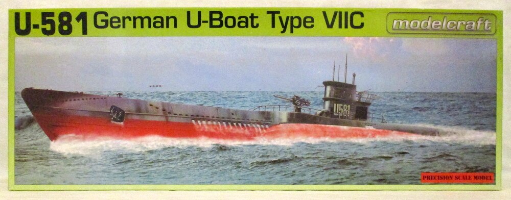 Modelcraft 1 150スケール U 581german U Boat Type Viic 150001 まんだらけ Mandarake