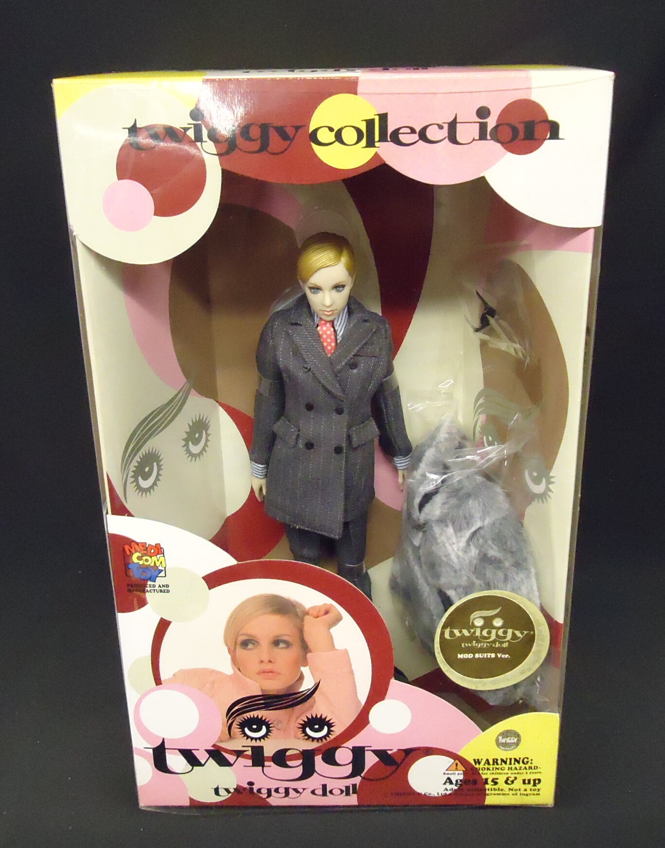 メディコム・トイ ツィギーコレクション twiggy doll モッズスーツ