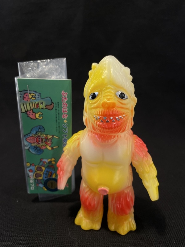 ぶたのはな ゴミラ ソフト焼き玩具 怪獣シリーズ ソフビ ゴミラ - 特撮