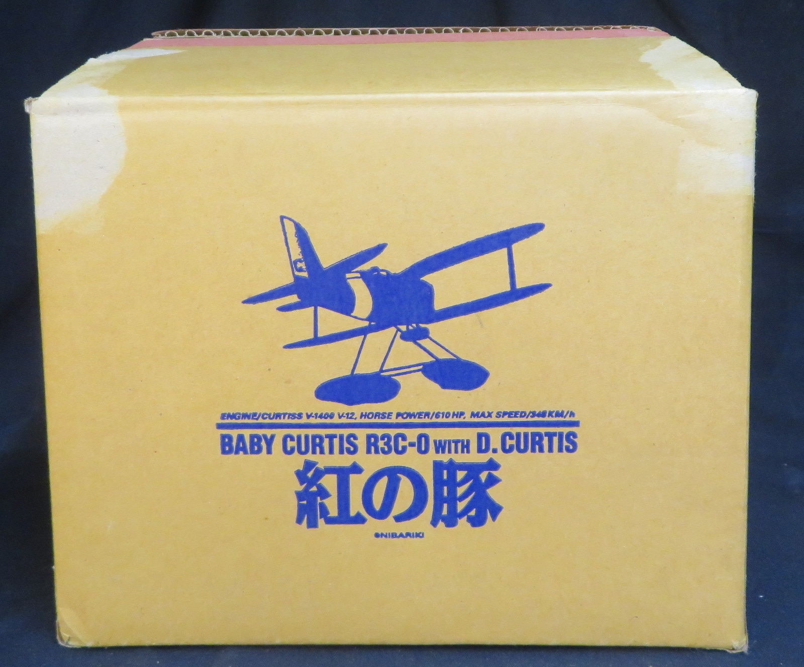 紅の豚】 ウィングクラブ カーチスR3C-0 カーチス立像付 1/48