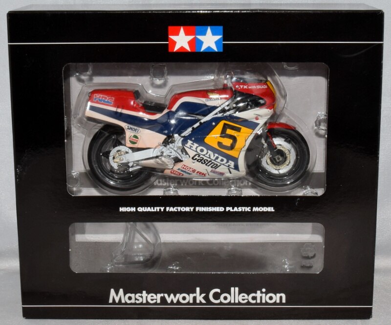 タミヤ 1/12マスターワークコレクション HONDA NS500 84 NO.5 片山敬済