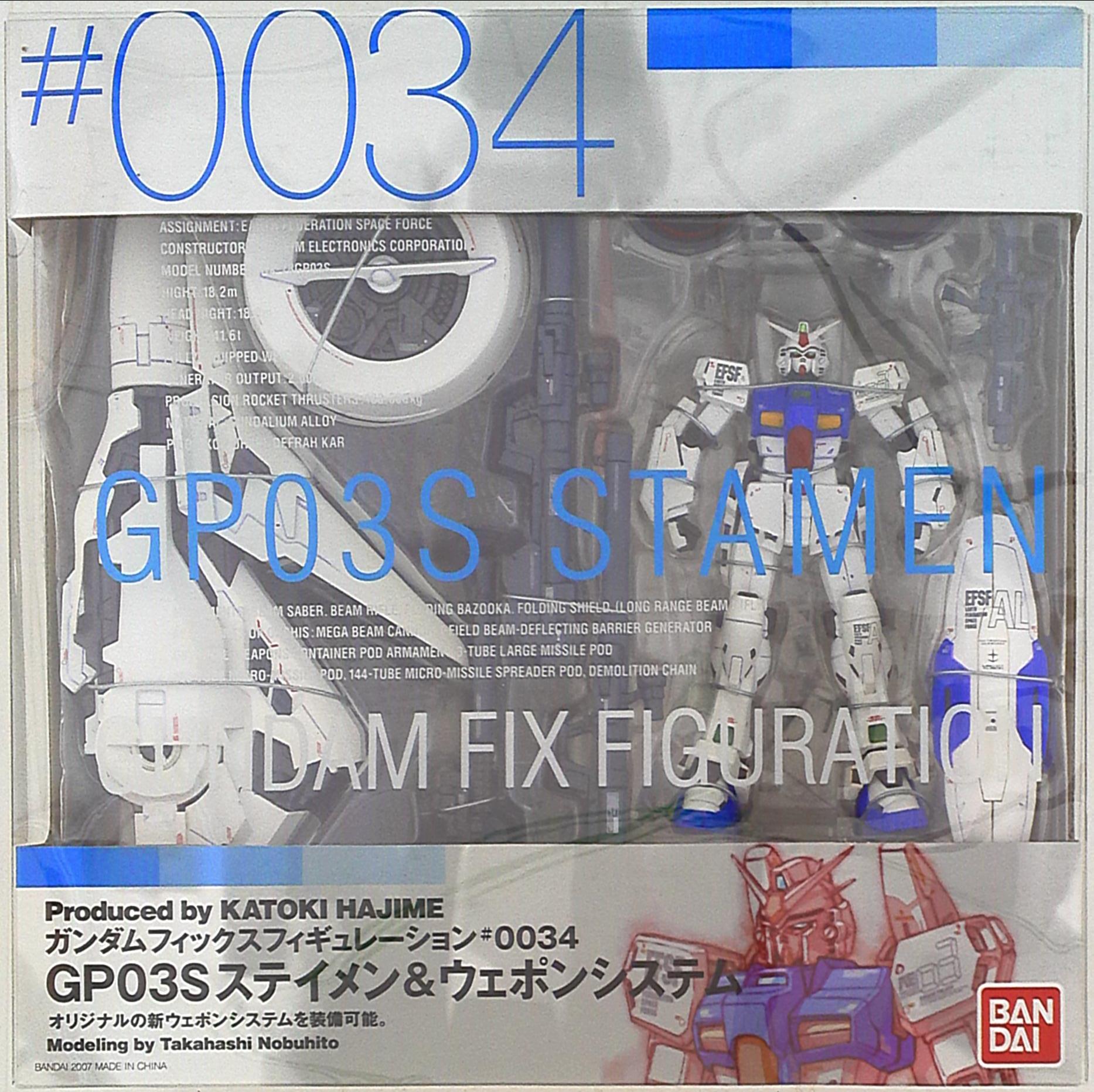 を販売 送料込 GFF #0034 RX-78GP03S ステイメン&ウェポンシステム