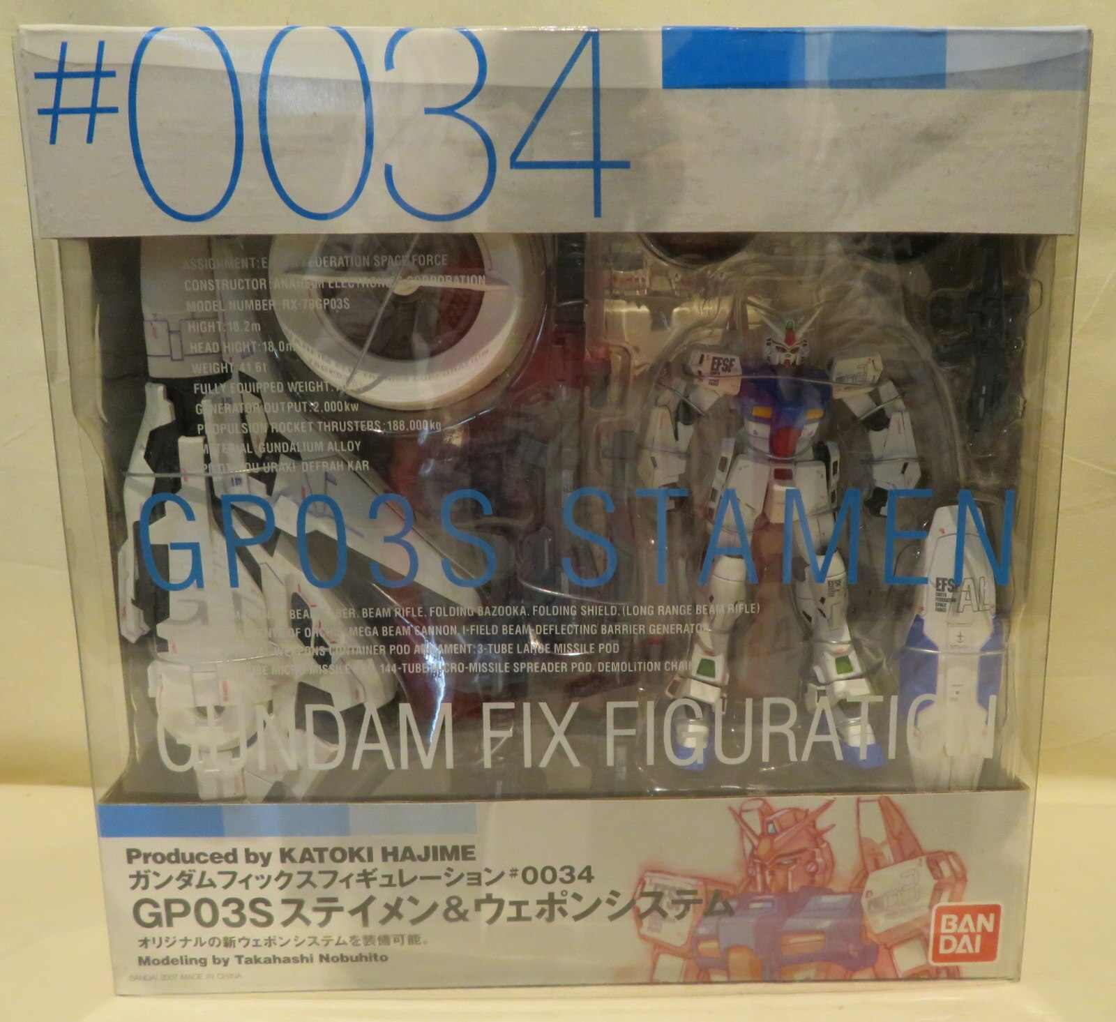 バンダイ Gff Rx 78gp03sステイメン ウェポンシステム 0034 まんだらけ Mandarake
