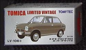 TOMICA LIMITED VINTAGE スズキ フロンテ 360 スーパーデラックス(グレー) LV-106a