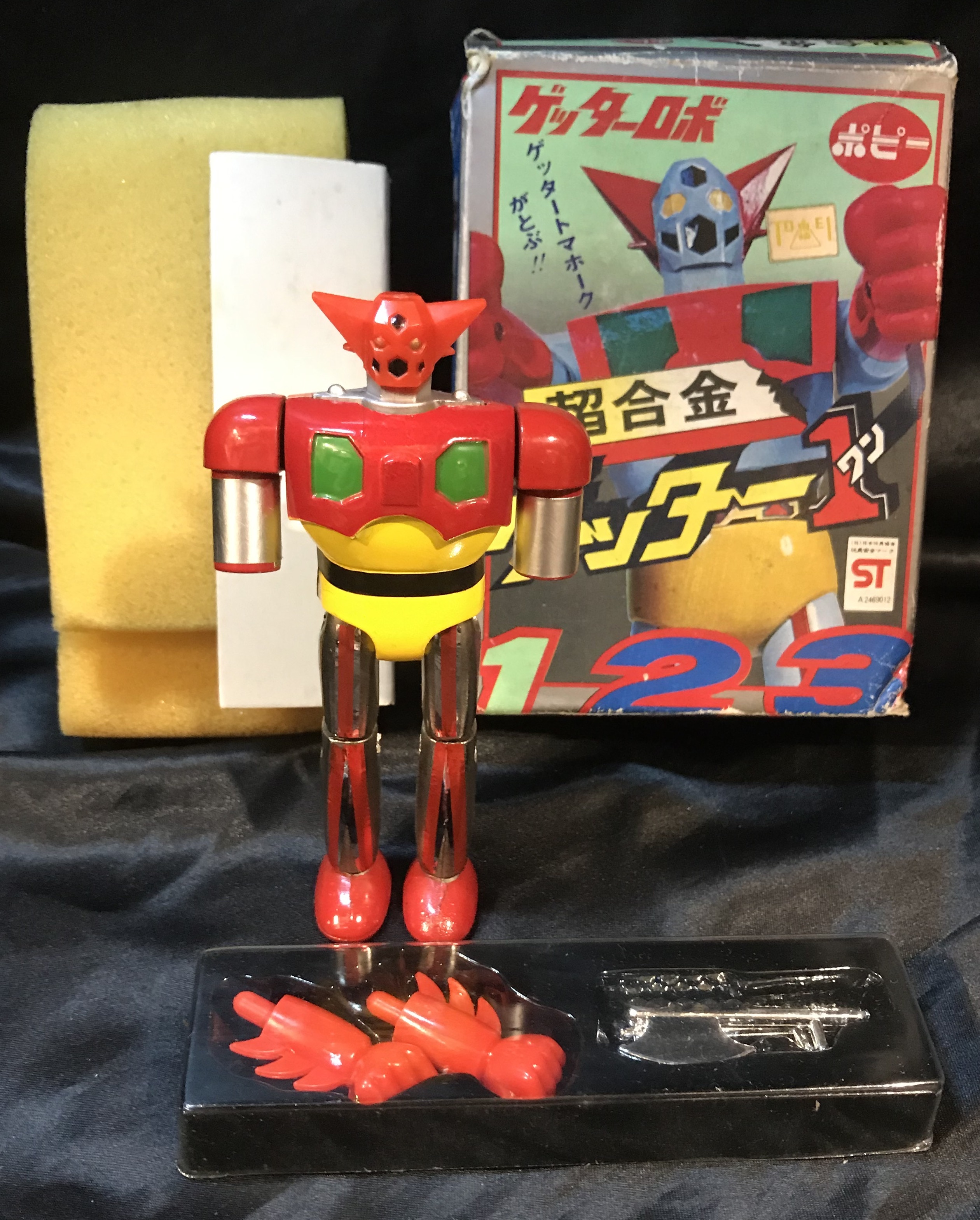 当時もの】ポピー／超合金 ゲッターロボ「ゲッター1」1期 [GR-146