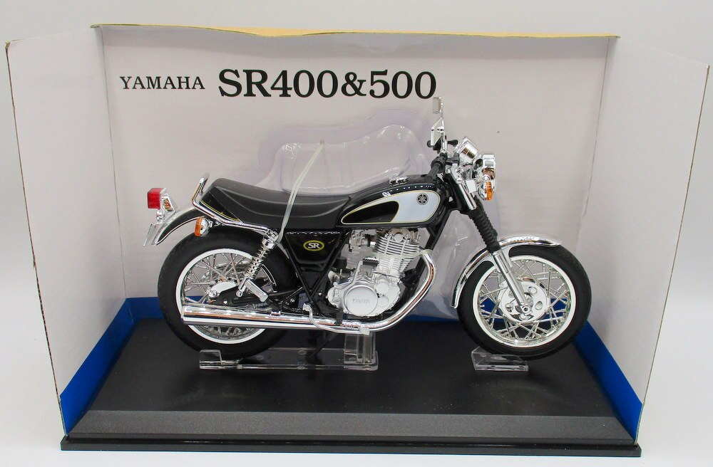 ラッピング不可】 YAMAHA 1/12 アオシマ SR400&500 ミニカー - hnce