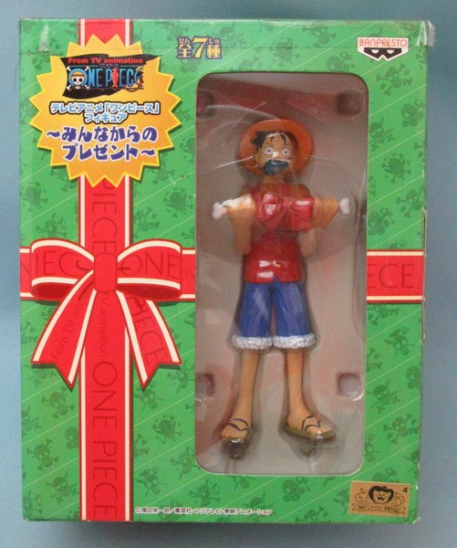 バンプレスト ワンピースフィギュア みんなからのプレゼント ルフィ まんだらけ Mandarake