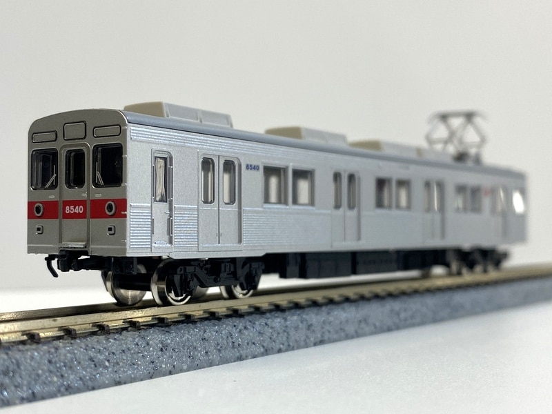 GREENMAX Nゲージ 30374 東急電鉄 8500系 (大井町線・8640編成・赤帯