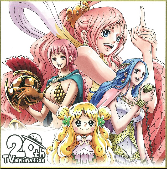 Bandai Spirits 一番くじ ワンピース One Piece All Star L賞マンシェリー レベッカ しらほし ビビ メモリアル色紙 まんだらけ Mandarake