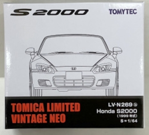 TOMICA LIMITED VINTAGE NEO Honda S2000 (1999年式)(白) LV-N269b