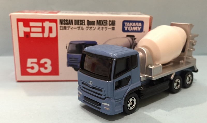 トミカ　黒箱　53 ニッサンディーゼル　ミキサー車 ミニカーショップ ケンボックス トミカ 黒箱☆53☆日産