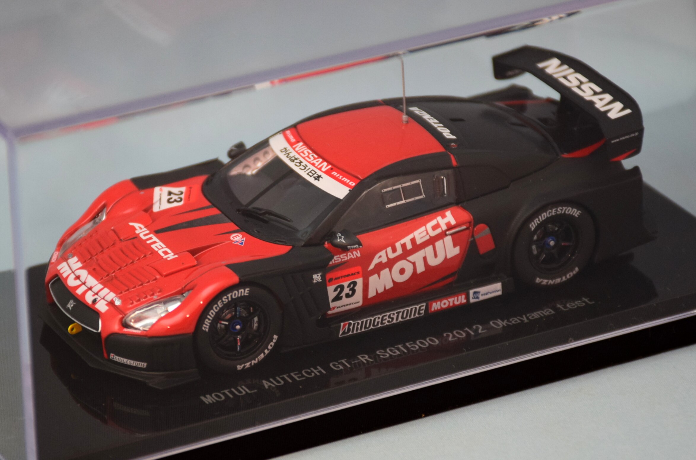 1/43 エブロ EBBRO 44901 SUPER GT500 2012 MOTUL AUTECH GT-R #23