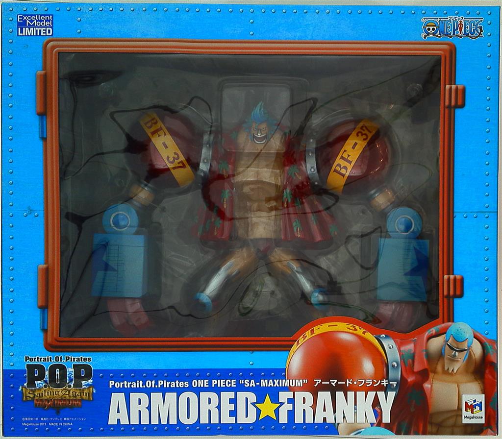 Megahouse Pop Sailing Again Maximum One Piece Armor De Frankie Mandarake Online Shop