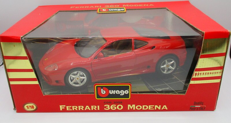 BBURAGO 1/18 FERRARI 360 MODENA 3358 | MANDARAKE 在线商店