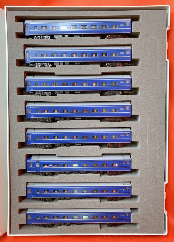 TOMIX Nゲージ JR 24系25形 特急寝台客車 (あさかぜ・JR東日本仕様) 増結セット (8両セット) 98726 まんだらけ  Mandarake