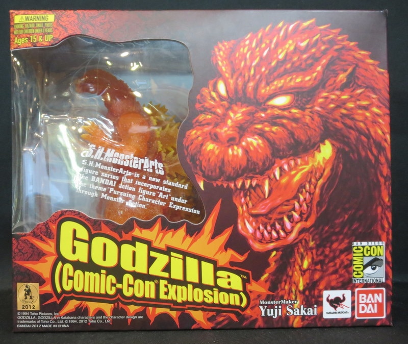 バンダイ S.H.MonsterArts ゴジラ 【ゴジラ コミコンエクスプロージョンver/GODZILLA [comic-con  explosion]】