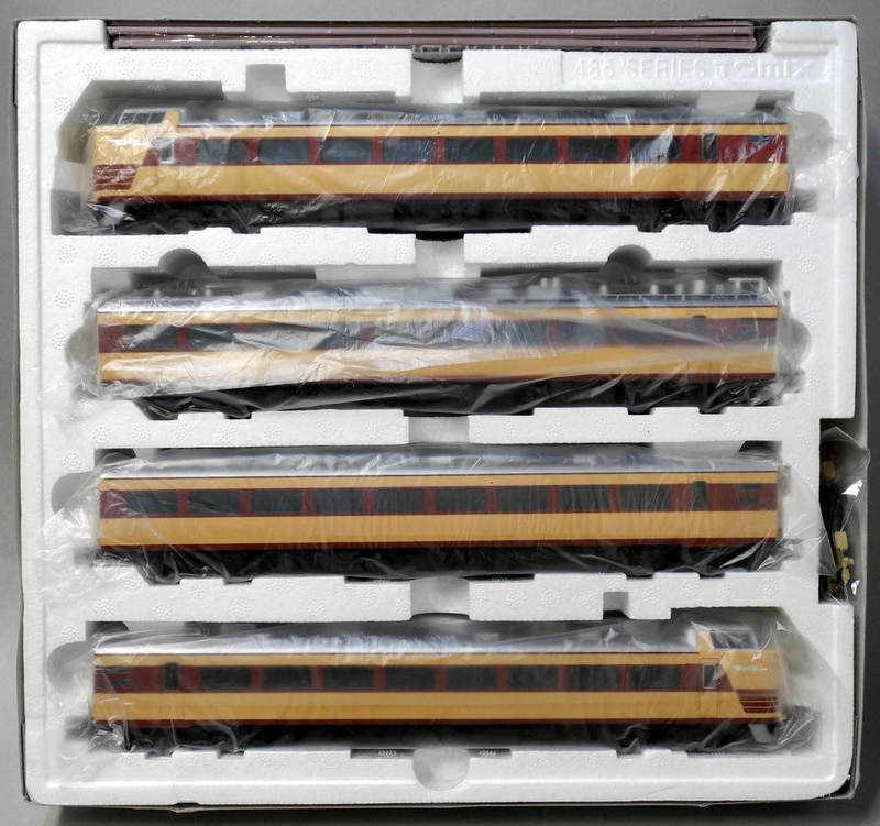 TOMIX HO-095 国鉄 489形特急電車 基本セット、ただしモーター車が無い